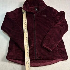 The North Face Maroon Fleece Jacket